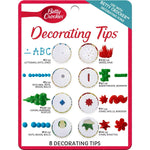 Betty Crocker Plastic Decorating Tips - 8ct
