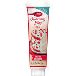 Betty Crocker Red Decorating Icing Tube - 4.25oz: Vanilla Flavor