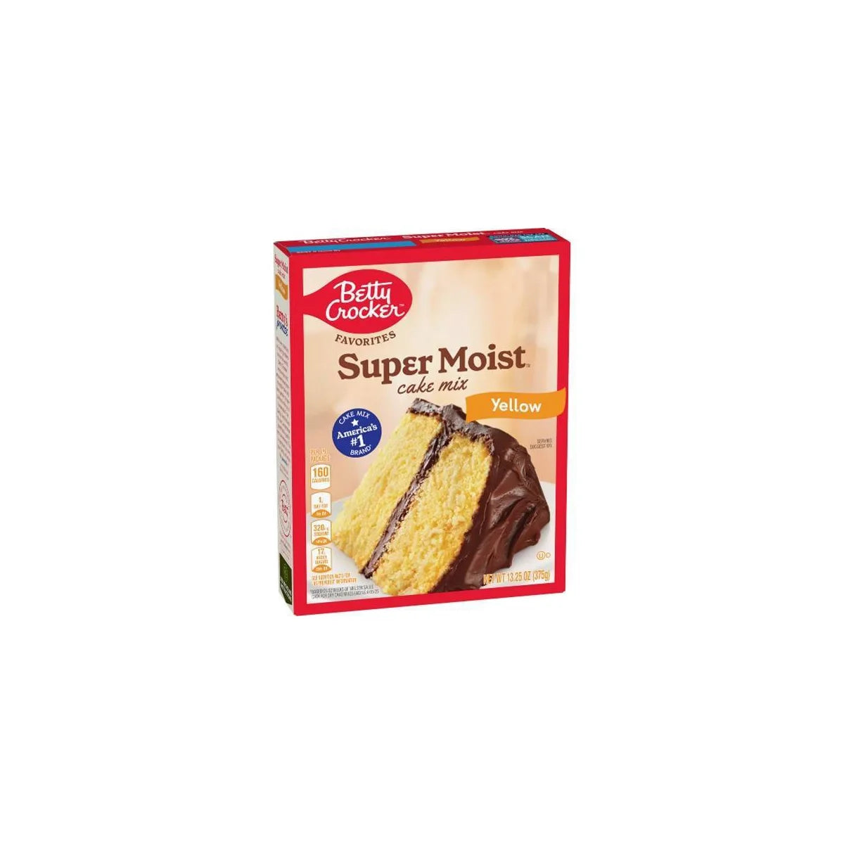 Betty Crocker 13.25oz Yellow Cake Mix + 16oz Rich and Creamy Milk Chocolate Frosting