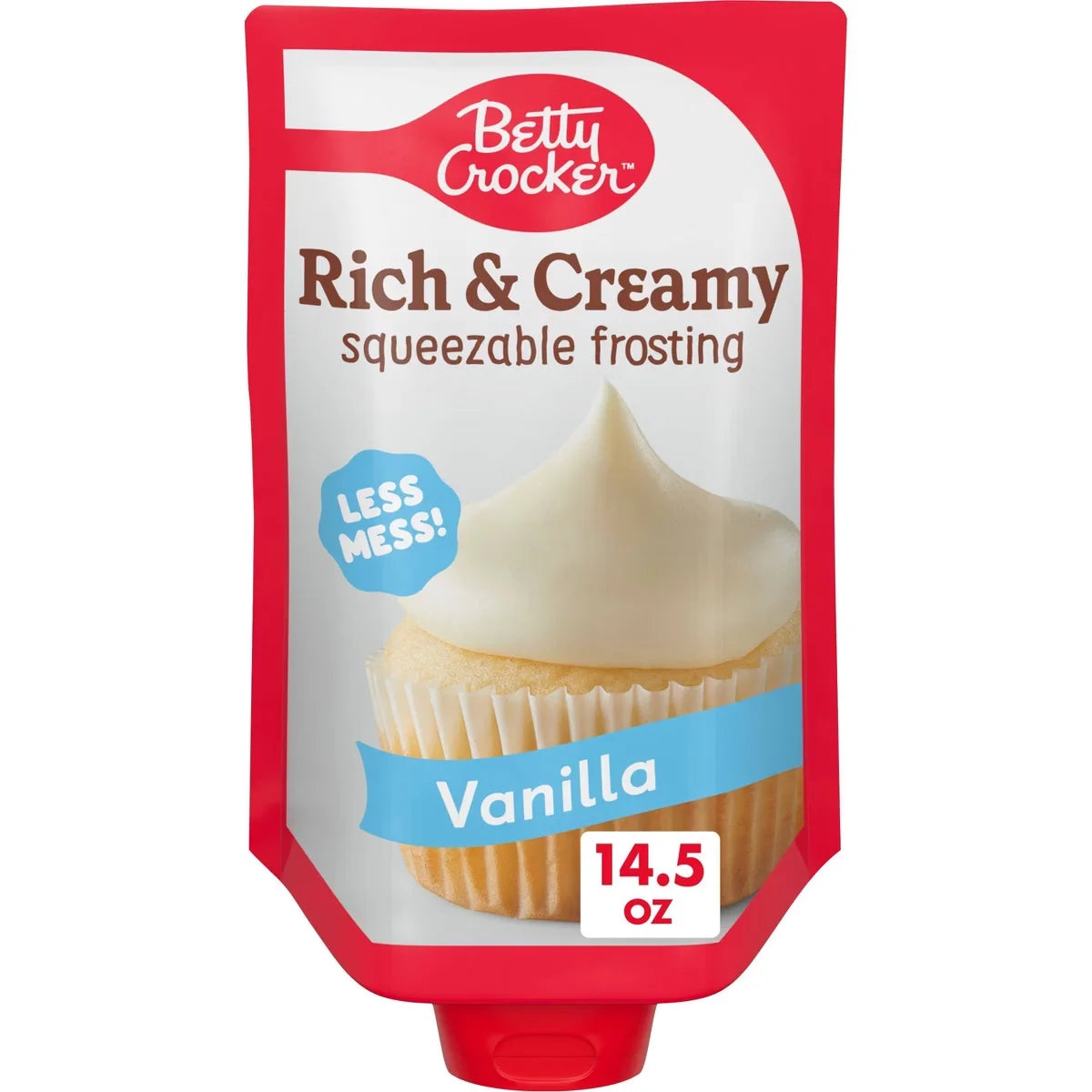 Betty Crocker Squeezable Vanilla Frosting - 14.5oz