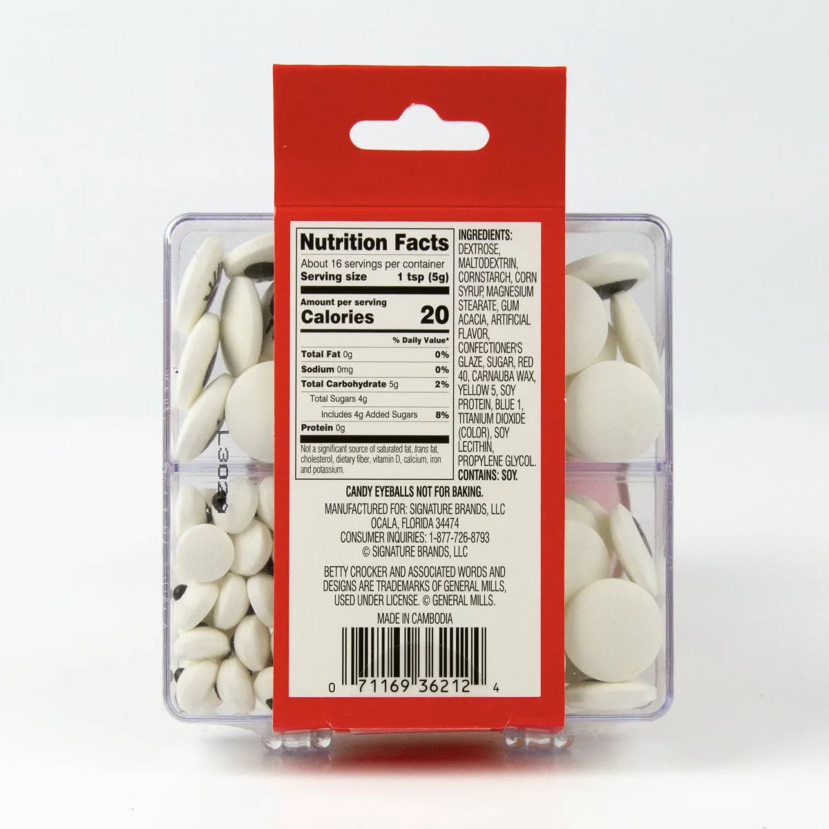 Betty Crocker Eyeball Tacklebox - 2.89oz