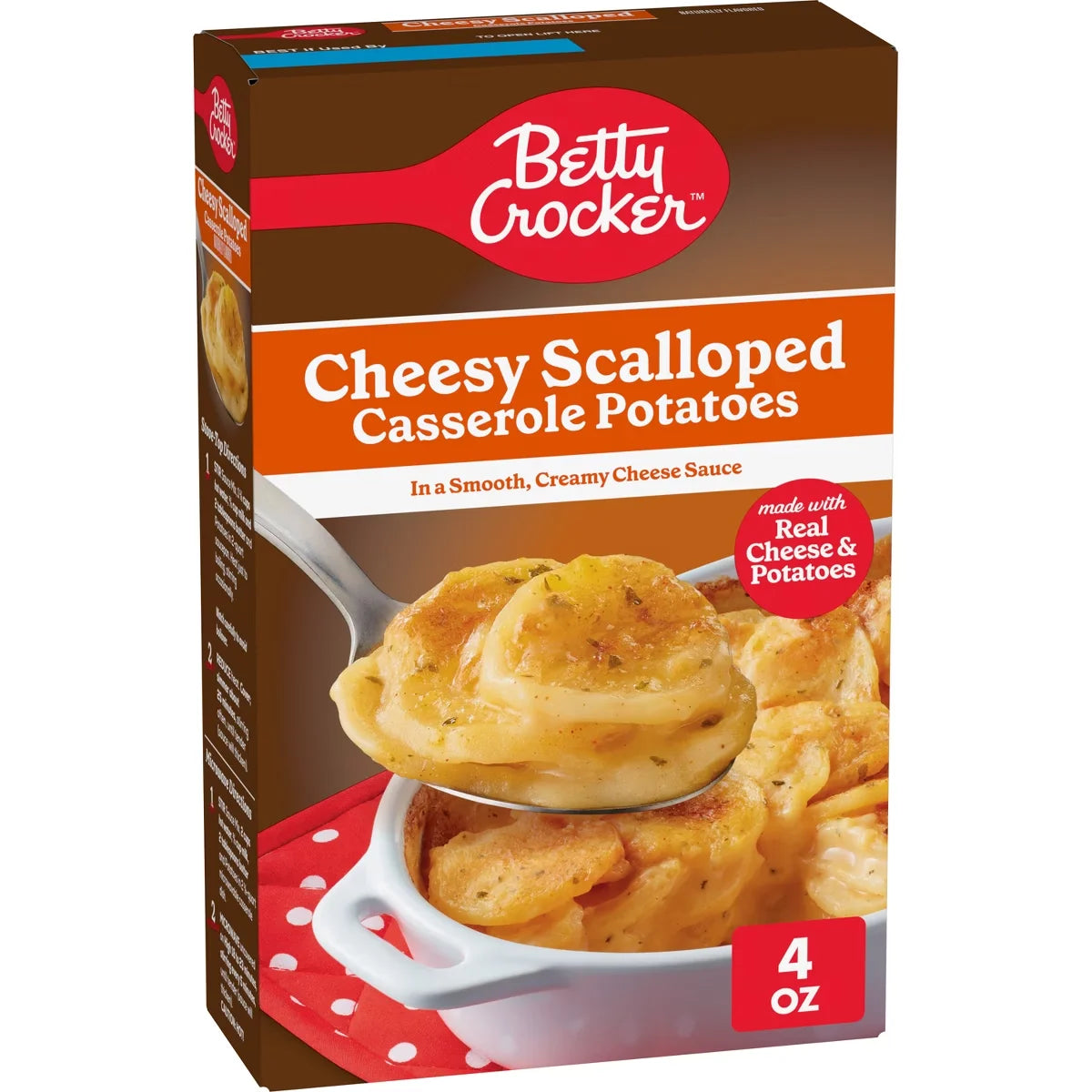 Betty Crocker Homestyle Cheesy Scalloped Potatoes - 4oz: No High Fructose Corn Syrup