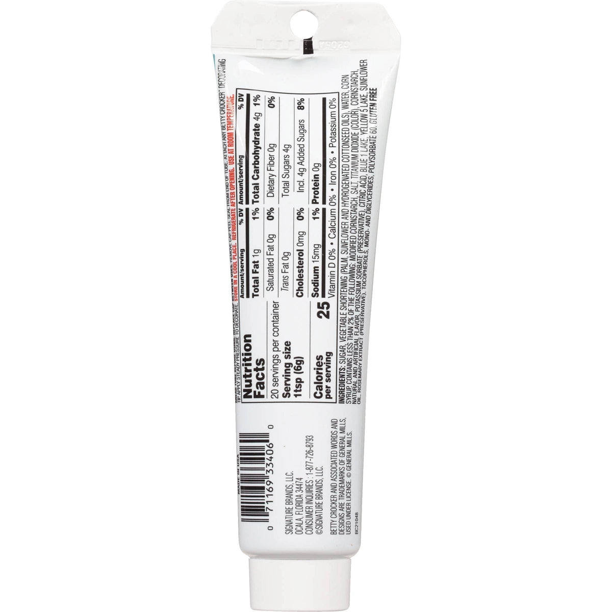 Betty Crocker Turquoise Decorating Icing Tube - 4.25oz