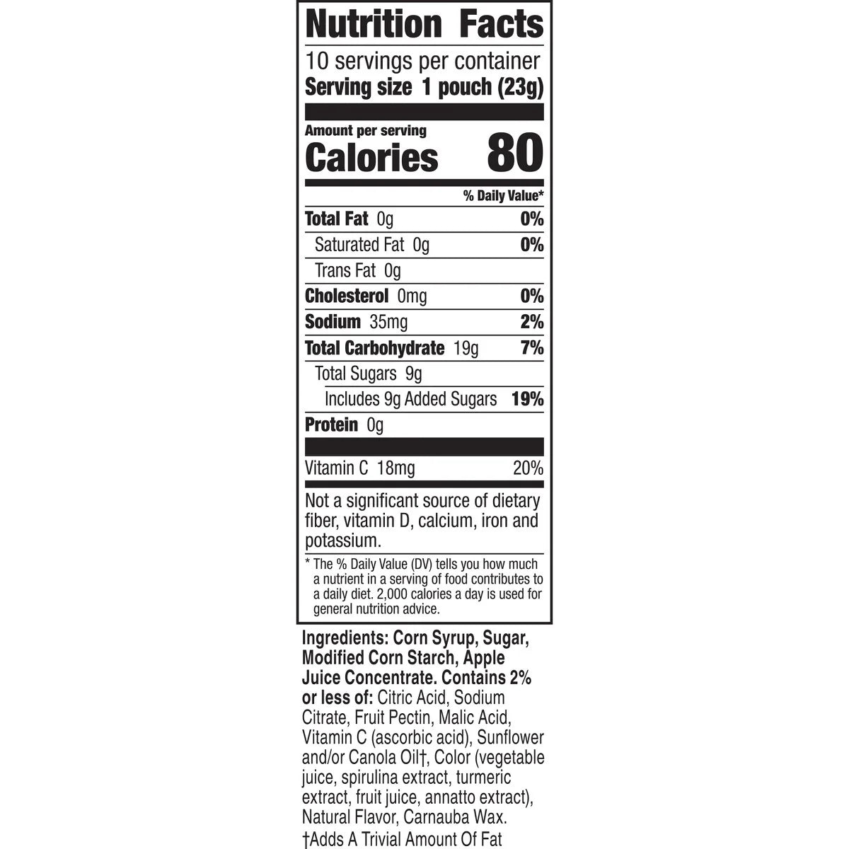 Betty Crocker Bluey Fruit Flavored Fruit Snacks - 8oz/10ct: Gluten-Free, Fat-Free, Low Sodium