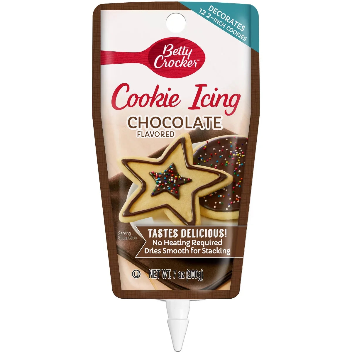 Betty Crocker Milk Chocolate Cookie Icing - 7oz
