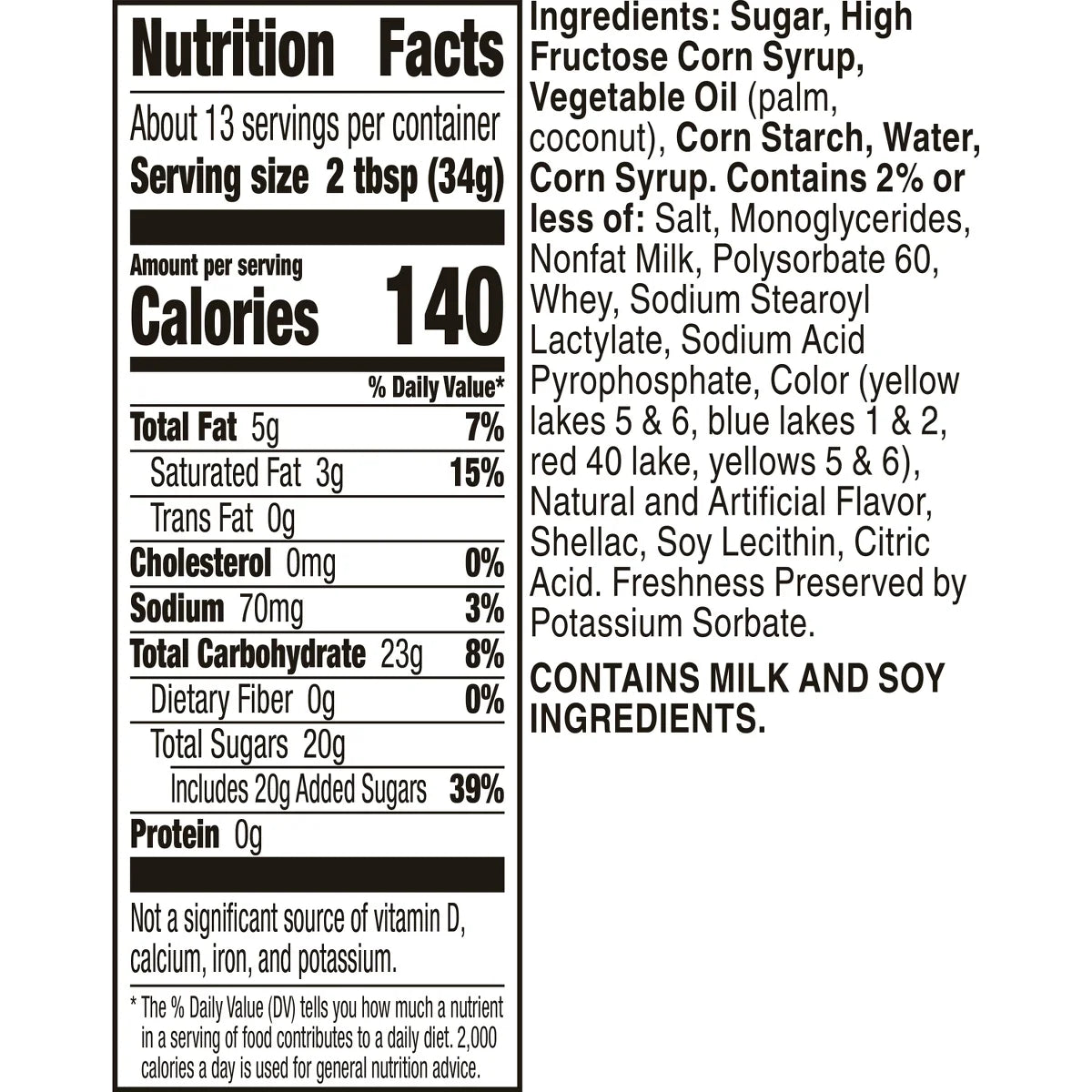Betty Crocker Rainbow Chip Frosting - 16oz: Gluten-Free, Low Sodium