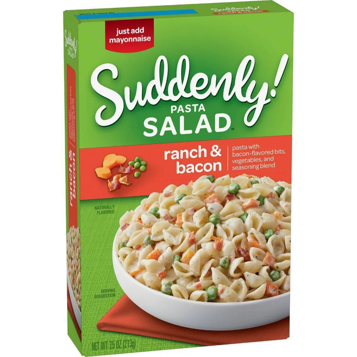 Betty Crocker Suddenly Salad Ranch and Bacon Pasta - 7.5oz