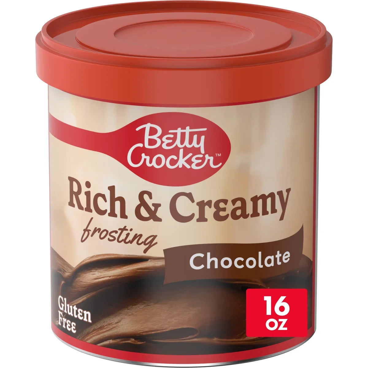 Betty Crocker Rich & Creamy Chocolate Frosting - 16oz: Gluten-Free, Low Sodium