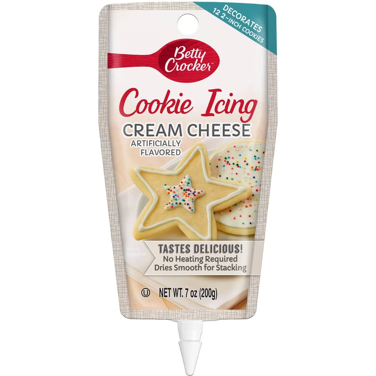 Betty Crocker Cream Cheese Cookie Icing - 7oz