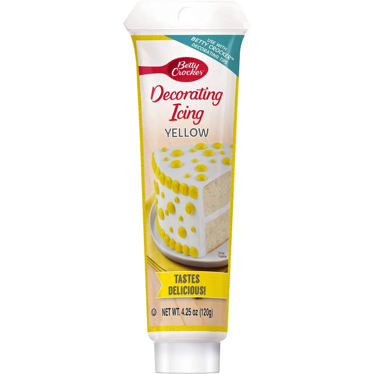 Betty Crocker Yellow Decorating Icing Tube - 4.25oz